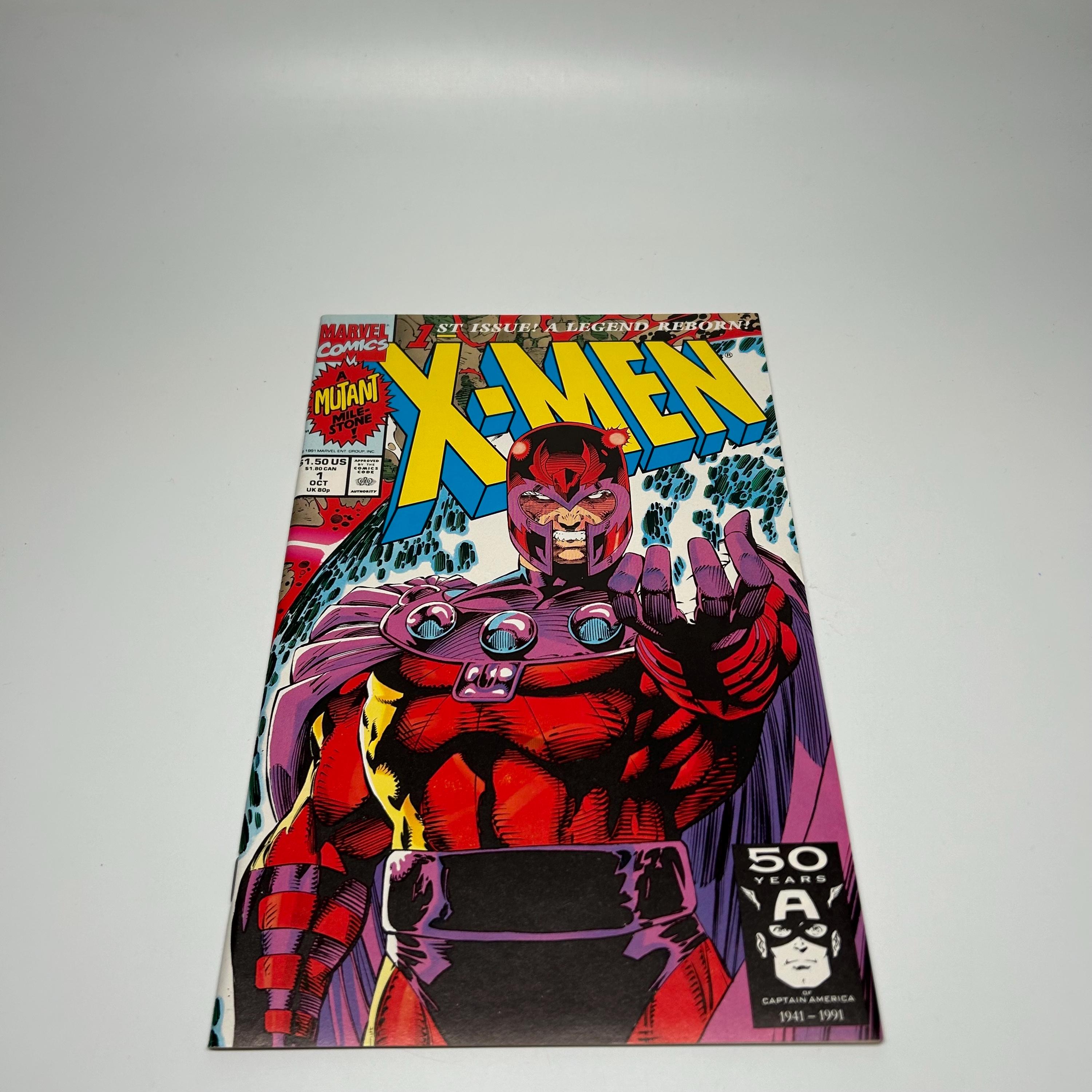 X-men #1 (1991) Marvel Comics Magneto Cover *KEY ISSUE* Jim Lee