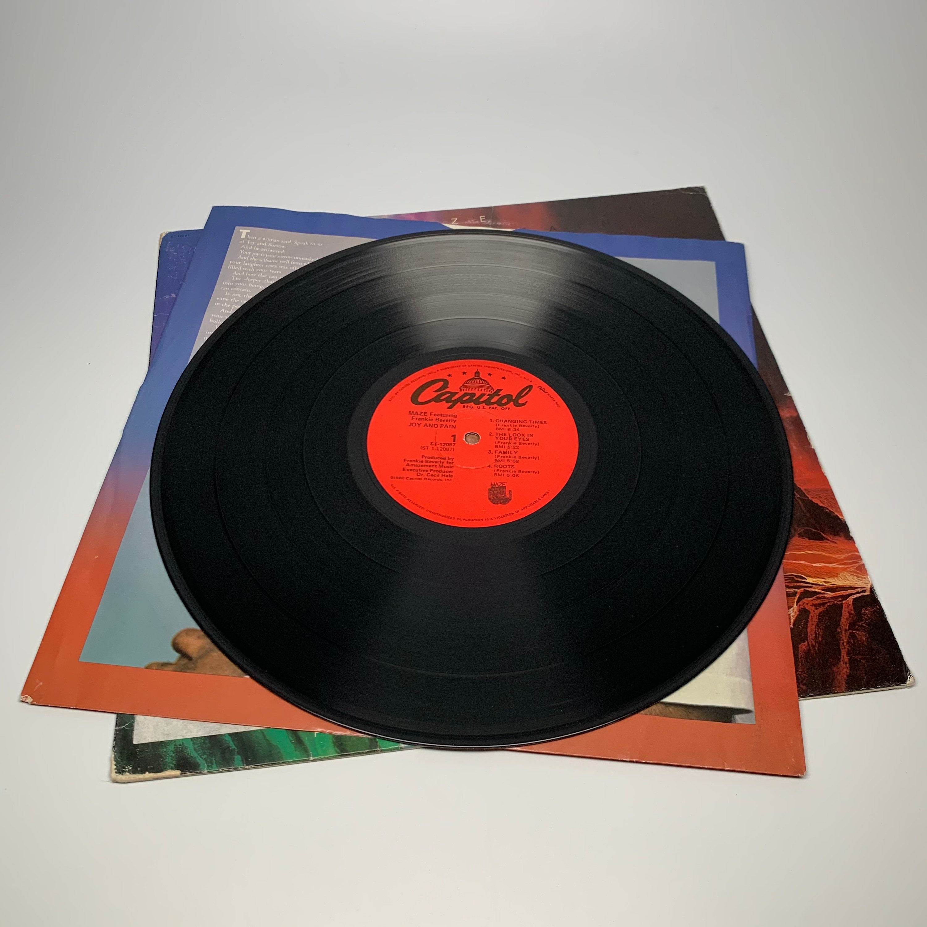 Maze Joy and Pain 1980 Vinyl/LP w/Original Lyric Sleeve Etsy