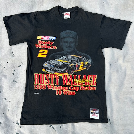 Vintage NASCAR Rusty Wallace Winston Cup T-Shirt … - image 2