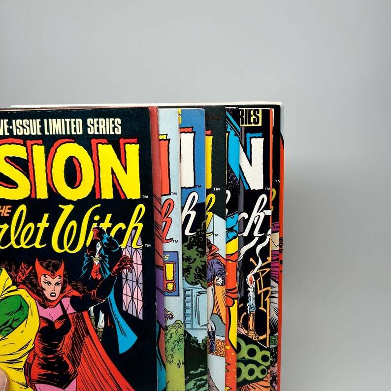 Vision and the Scarlet Witch #1-12 (1985) *complete* Key Issue 1st ...