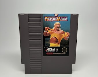 WWF Wrestlemania for the Nintendo NES (1989) *TESTED* Hulk Hogan