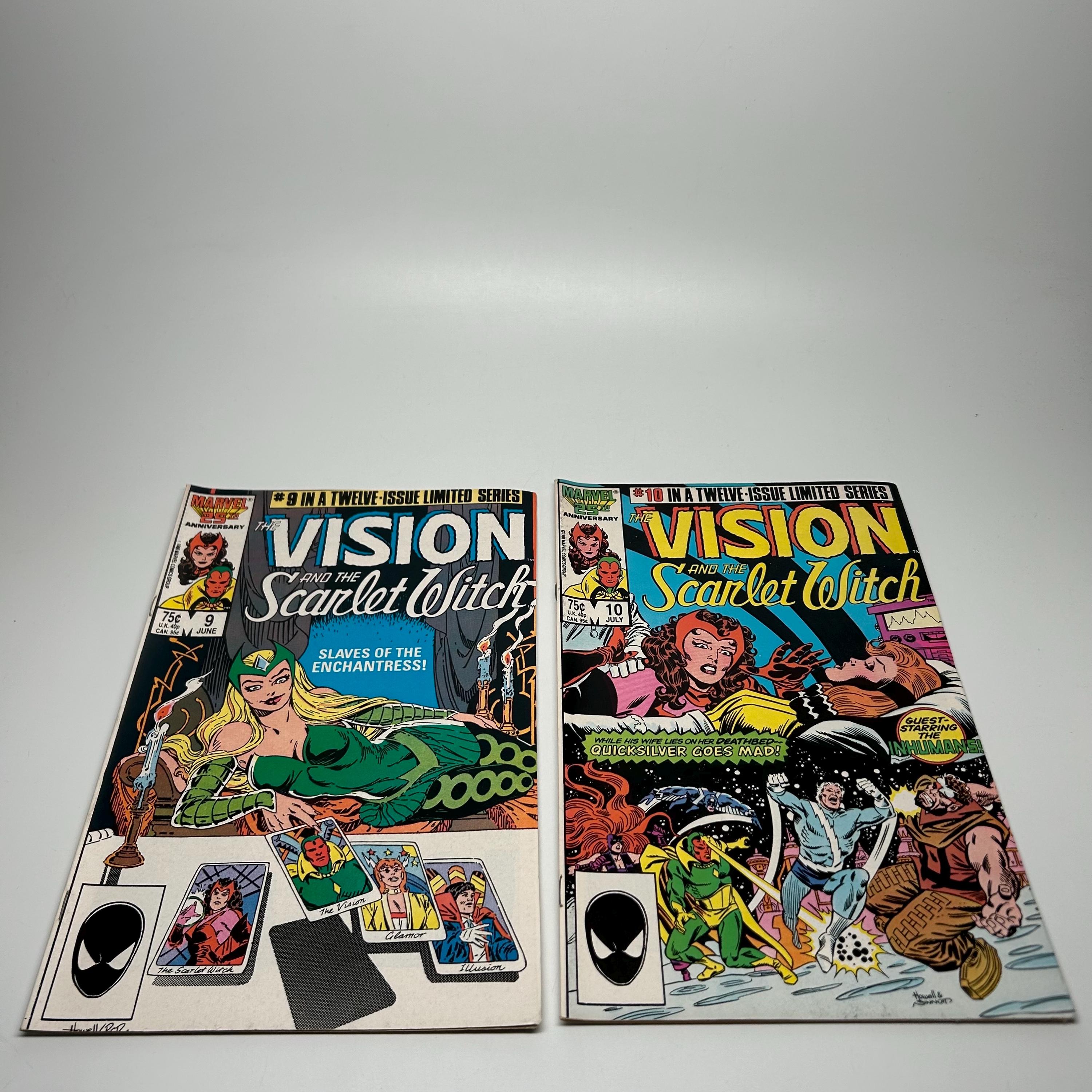 Vision and the Scarlet Witch #1-12 (1985) *complete* Key Issue 1st ...