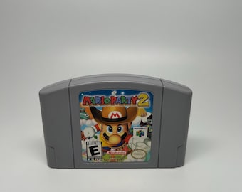 Mario Party 2 for the Nintendo 64 (N64) *Tested* Authentic HTF