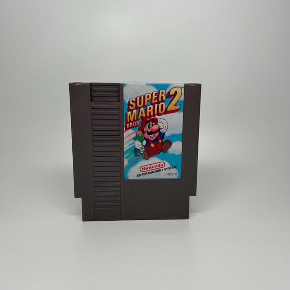 Super Mario Bros. 2 for the Nintendo (NES) W/manual *TESTED* - Etsy