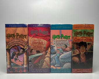 Harry Potter Unabridged Books 1-7 Cassette/cd You Choose