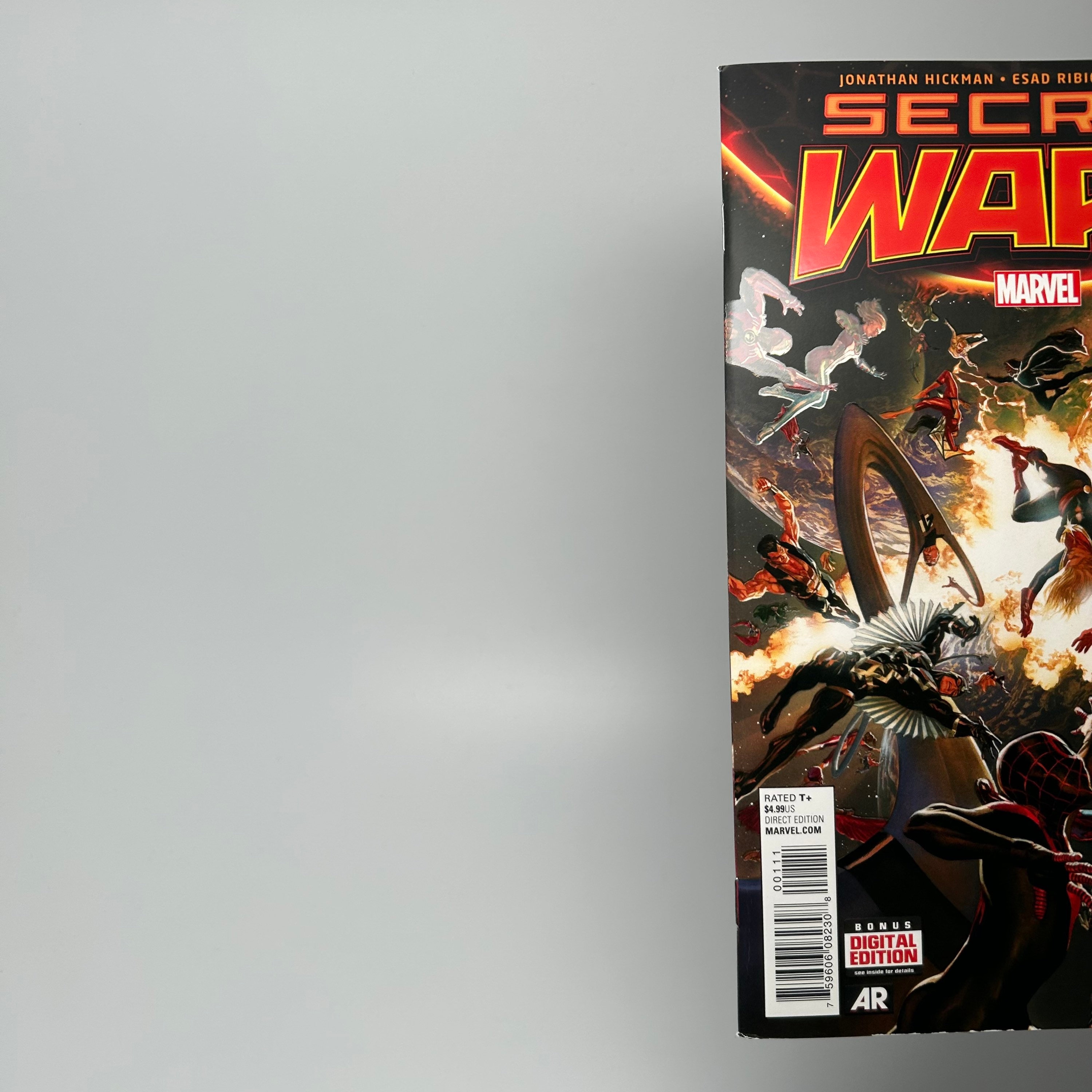 Secret Wars #1 (2015) Marvel Comics *premiere Issue* High