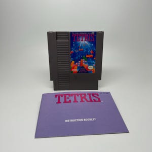 Tetris for the Nintendo Entertainment System (1989) w/Manual *TESTED* Great Condition