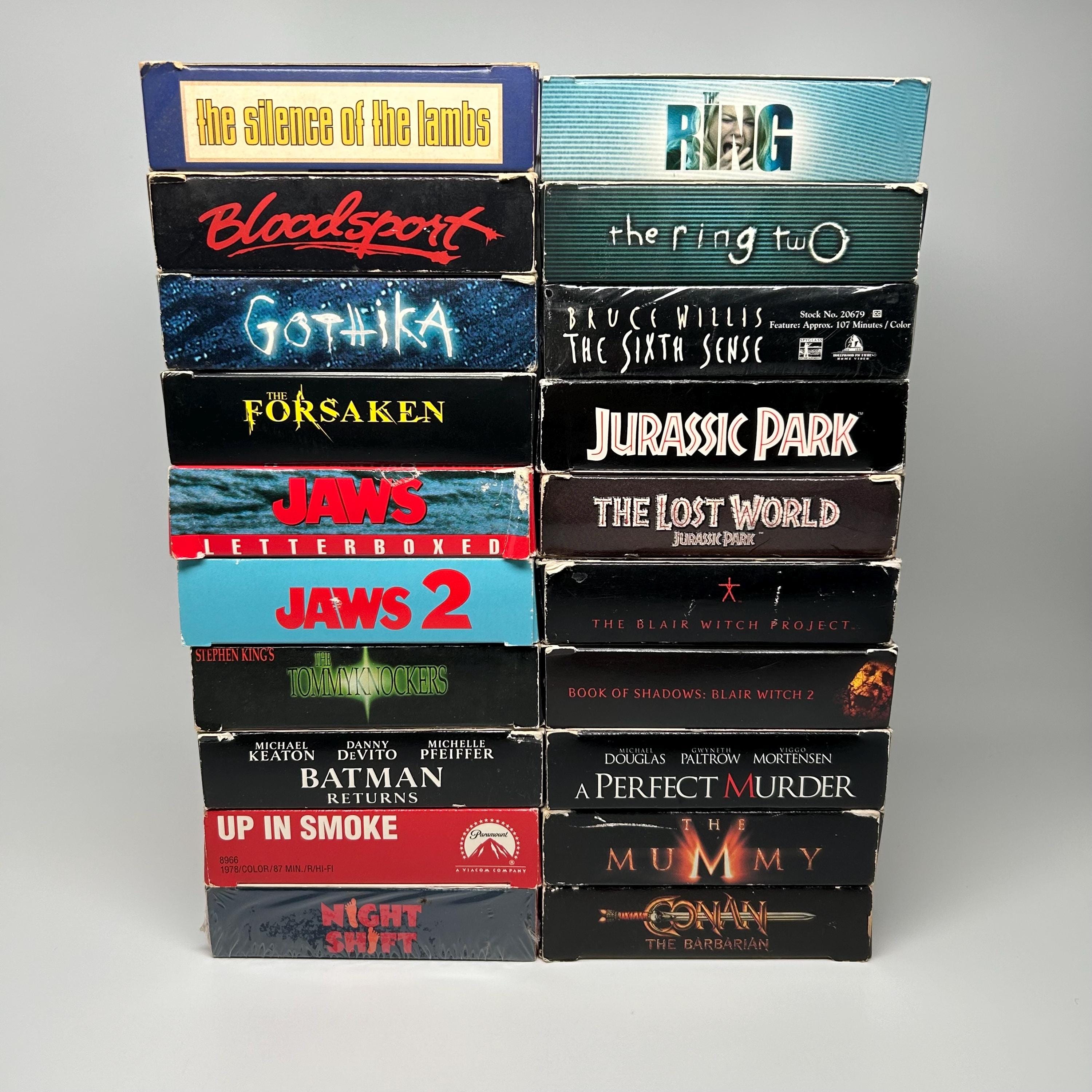 My VHS collection. Been collecting tapes for five years now