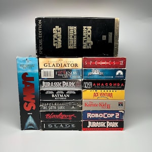 Vintage VHS /Action/Sci-Fi/Horror You Choose! *ALL TESTED*