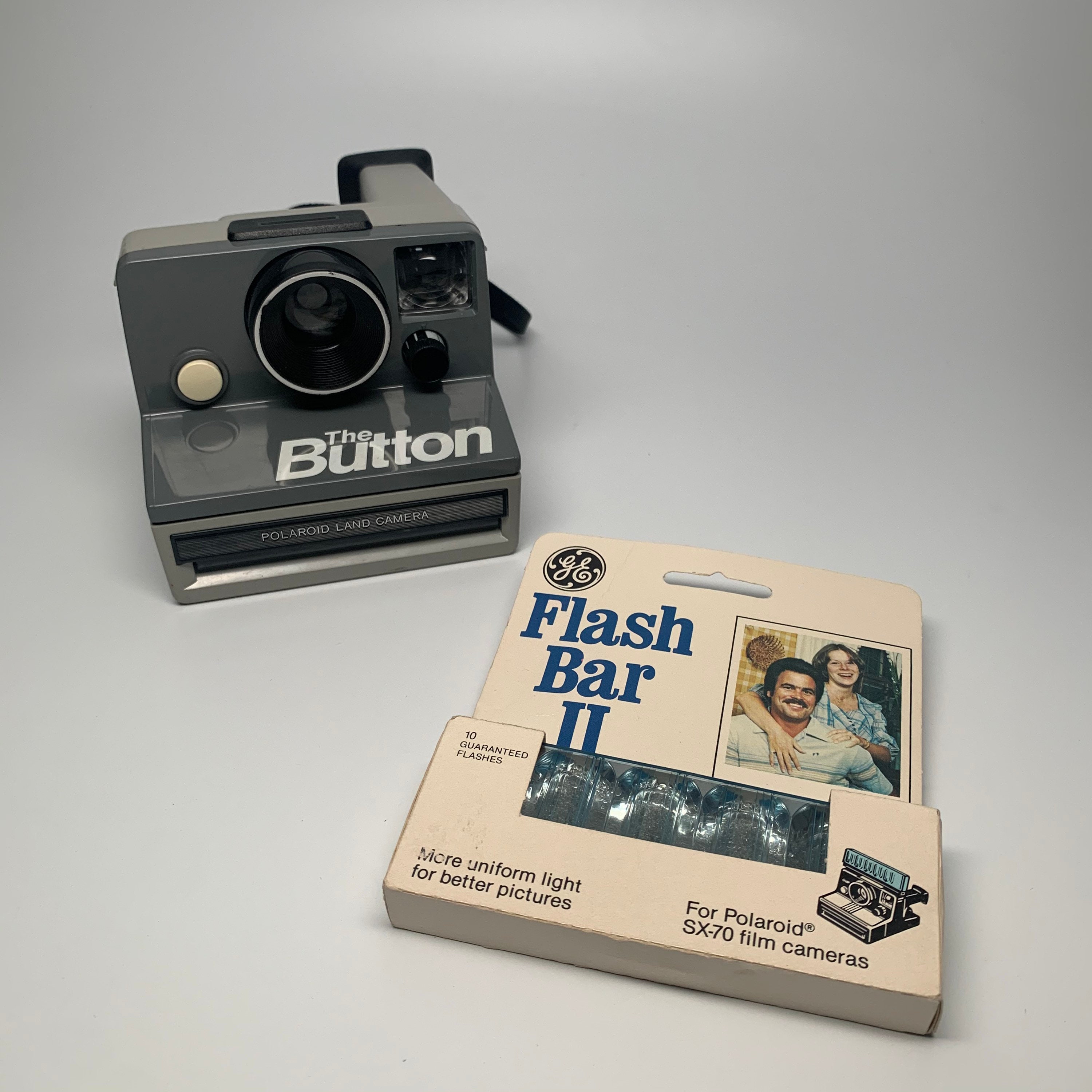 very nice Quadrant parts Vintage Polaroid SX-70 the Button One Step Camera W/flashbar - Etsy