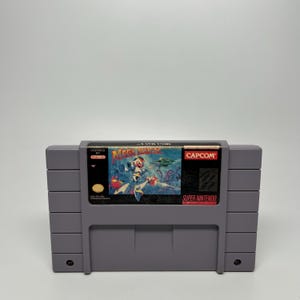 Mega Man X for the Super Nintendo Entertainment System (SNES) *Tested* Authentic