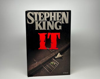 IT Hardcover (1986) w/Dust Jacket Stephen King *First Edition*