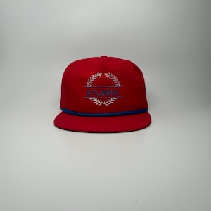 Vintage Atlanta StrapBack Hat (c.1980’s) *HTF* Made in USA