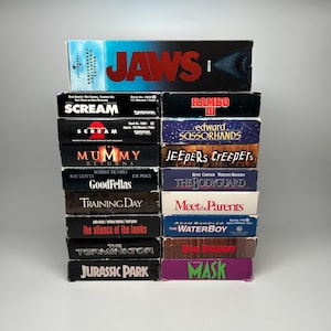 Vintage VHS Horror/Comedy/Action You Choose! *TESTED*