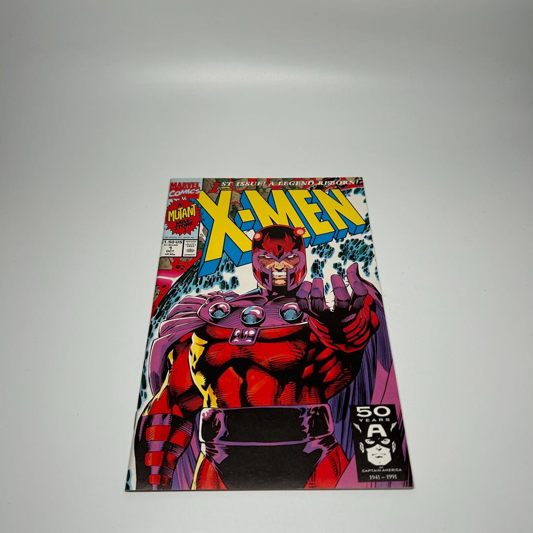 X-men #1 (1991) Marvel Comics Magneto Cover *KEY ISSUE* Jim Lee