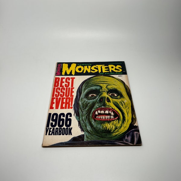 Famous Monsters Of Filmland 1966 Yearbook (Warren Publications) *HTF* Great Condition