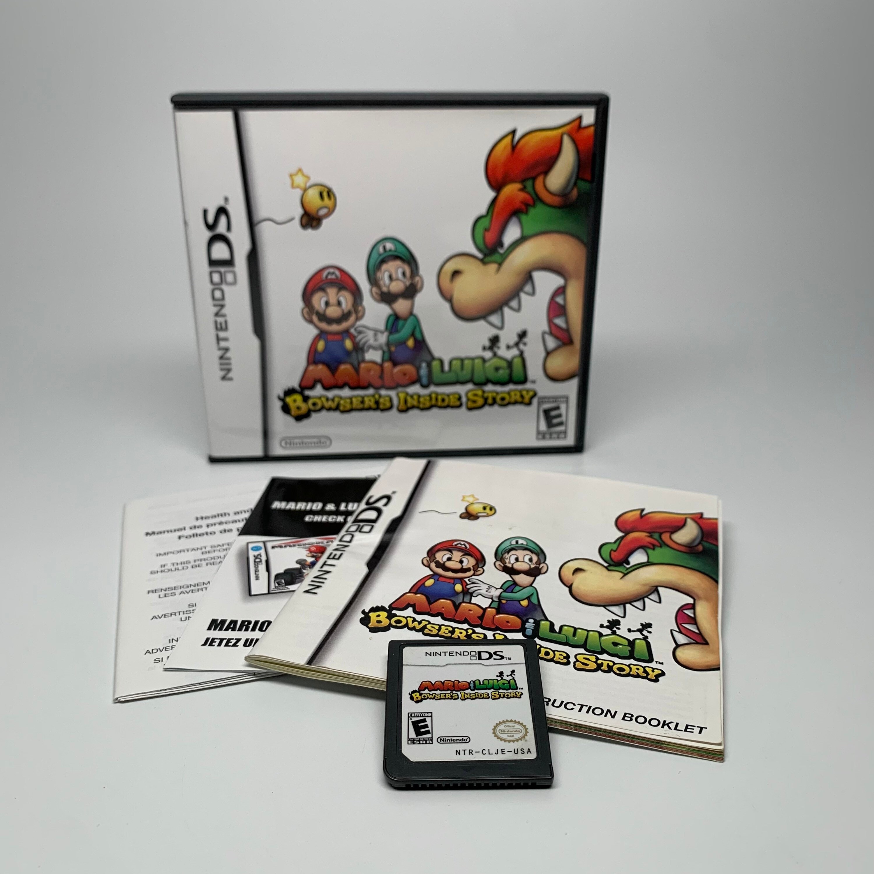 Mario & Luigi: Bowser's Inside Story Rating E-Everyone Video Games for sale