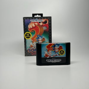 Sonic the Hedgehog 2 for the Sega Genesis w/Case *TESTED* Authentic