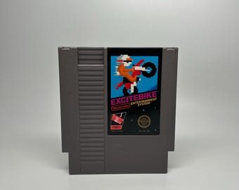Excitebike for the Nintendo Entertainment System (1985) *TESTED*