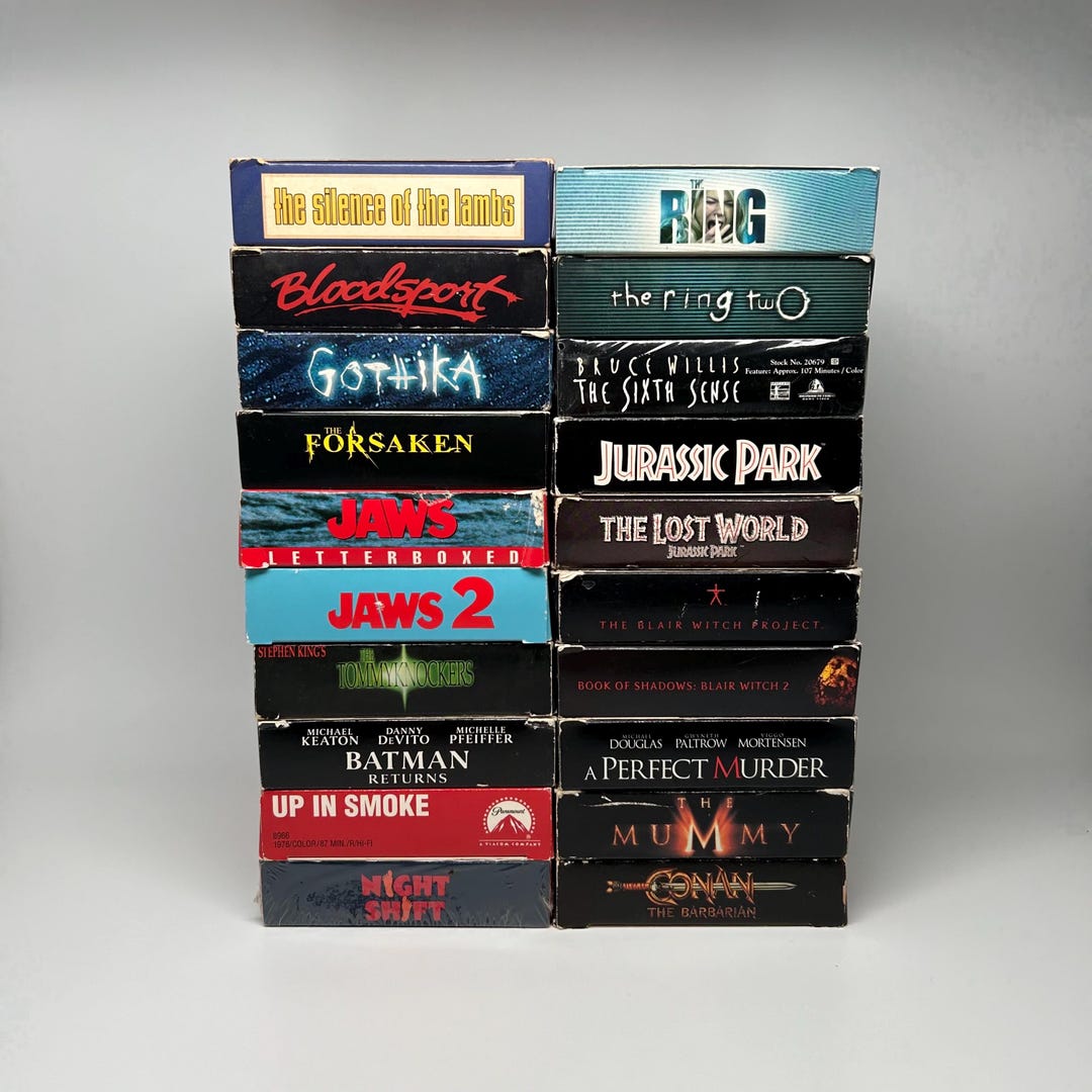 Vintage VHS /thriller/sci-fi/horror You Choose! *ALL TESTED Vintage VHS /thriller/sci-fi/horror You Choose! *ALL TESTED