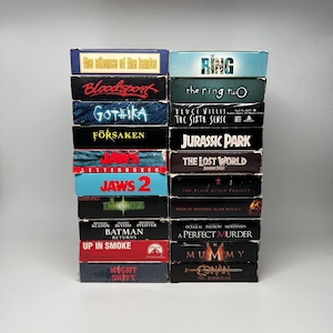 Vintage VHS /Thriller/Sci-Fi/Horror You Choose! *ALL TESTED*