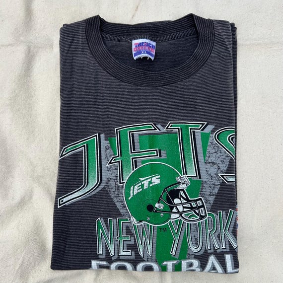 90'ビンテージNYジェッツTシャツ Vintage 90s NFL New York Jets Football Logo ORIGINAL Sports