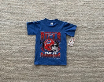 Vintage Buffalo Bills Single Stitch Shirt (1993) Youth 6-7 *New With Tag* VHTF