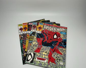 Spider-Man #1-5 (1990) Marvel Comics Todd McFarlane Torment Storyline *Complete*