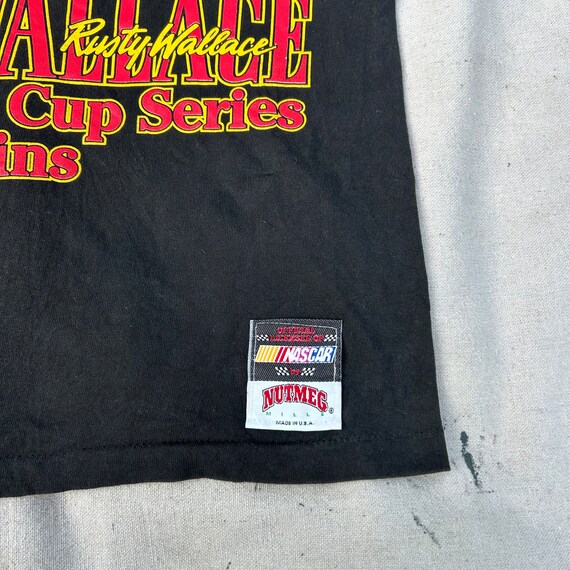 Vintage NASCAR Rusty Wallace Winston Cup T-Shirt … - image 4