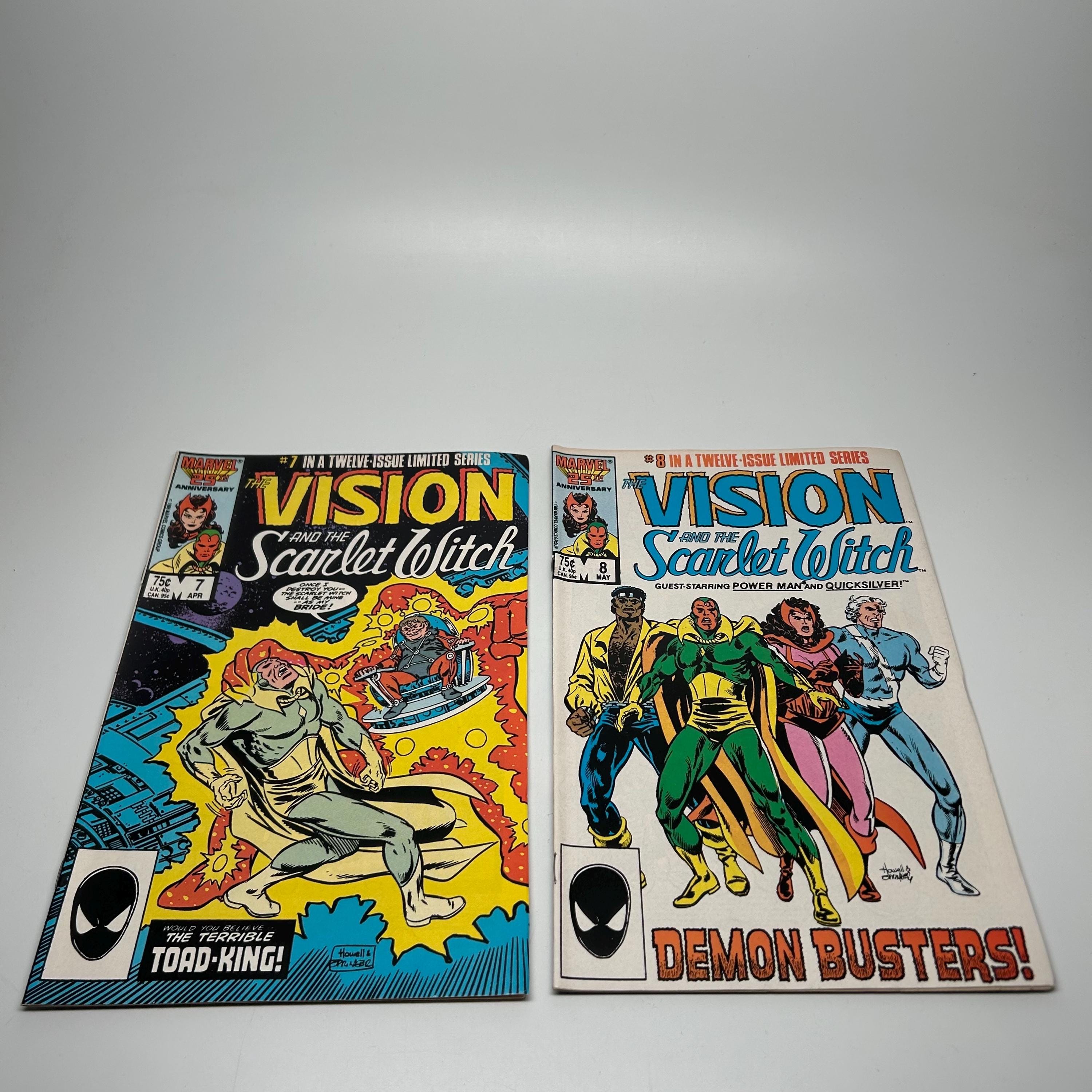 Vision and the Scarlet Witch #1-12 (1985) *complete* Key Issue 1st ...