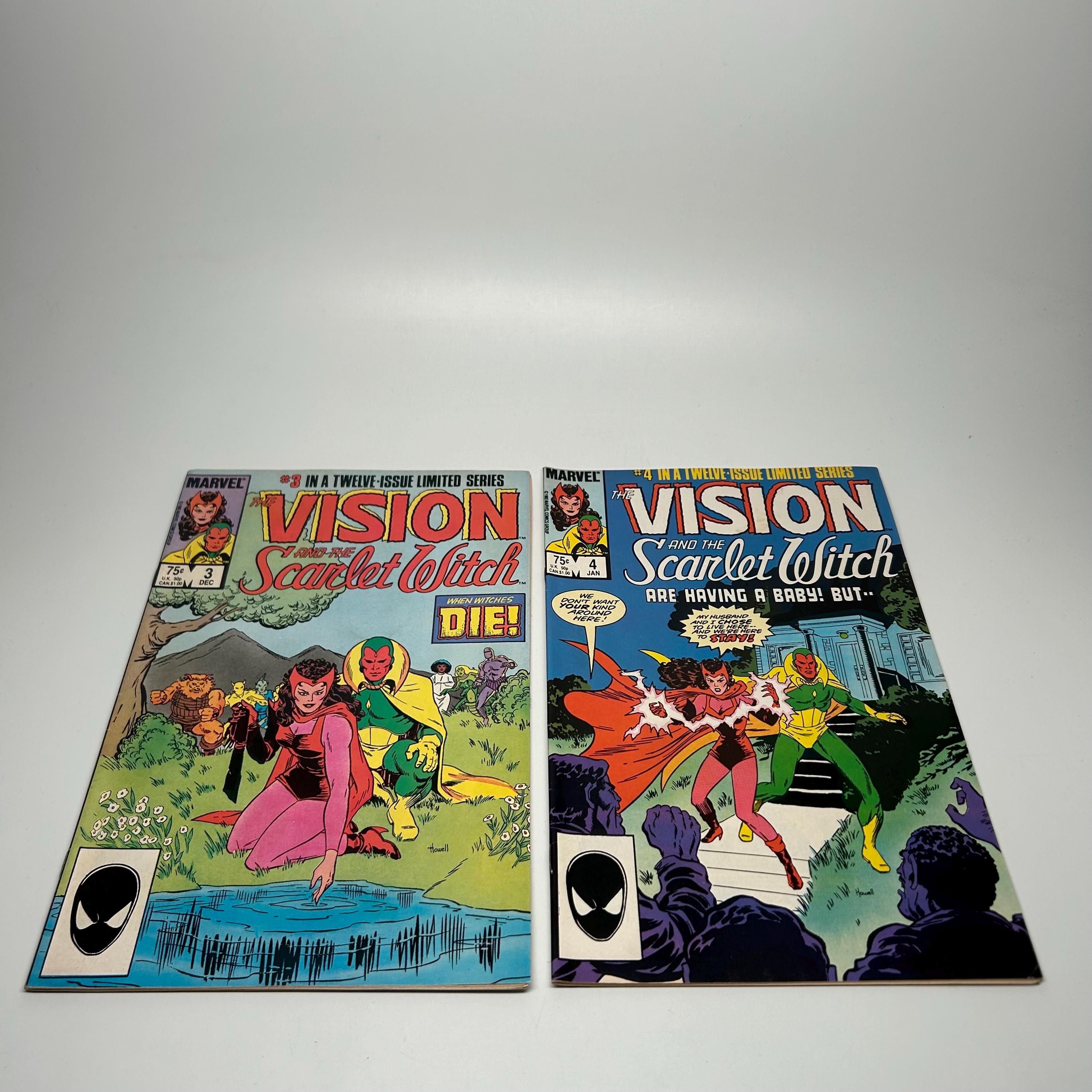Vision and the Scarlet Witch #1-12 (1985) *complete* Key Issue 1st ...