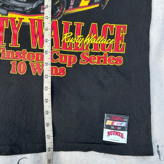 Vintage NASCAR Rusty Wallace Winston Cup T-Shirt … - image 7