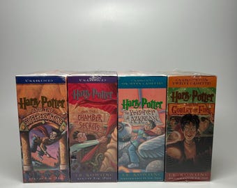 Harry Potter Unabridged Books 1-7 Cassette/cd You Choose