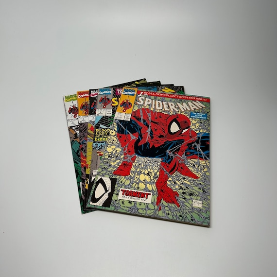 Spider-man 1-5 (1990) Marvel Comics Todd Mcfarlane Torment