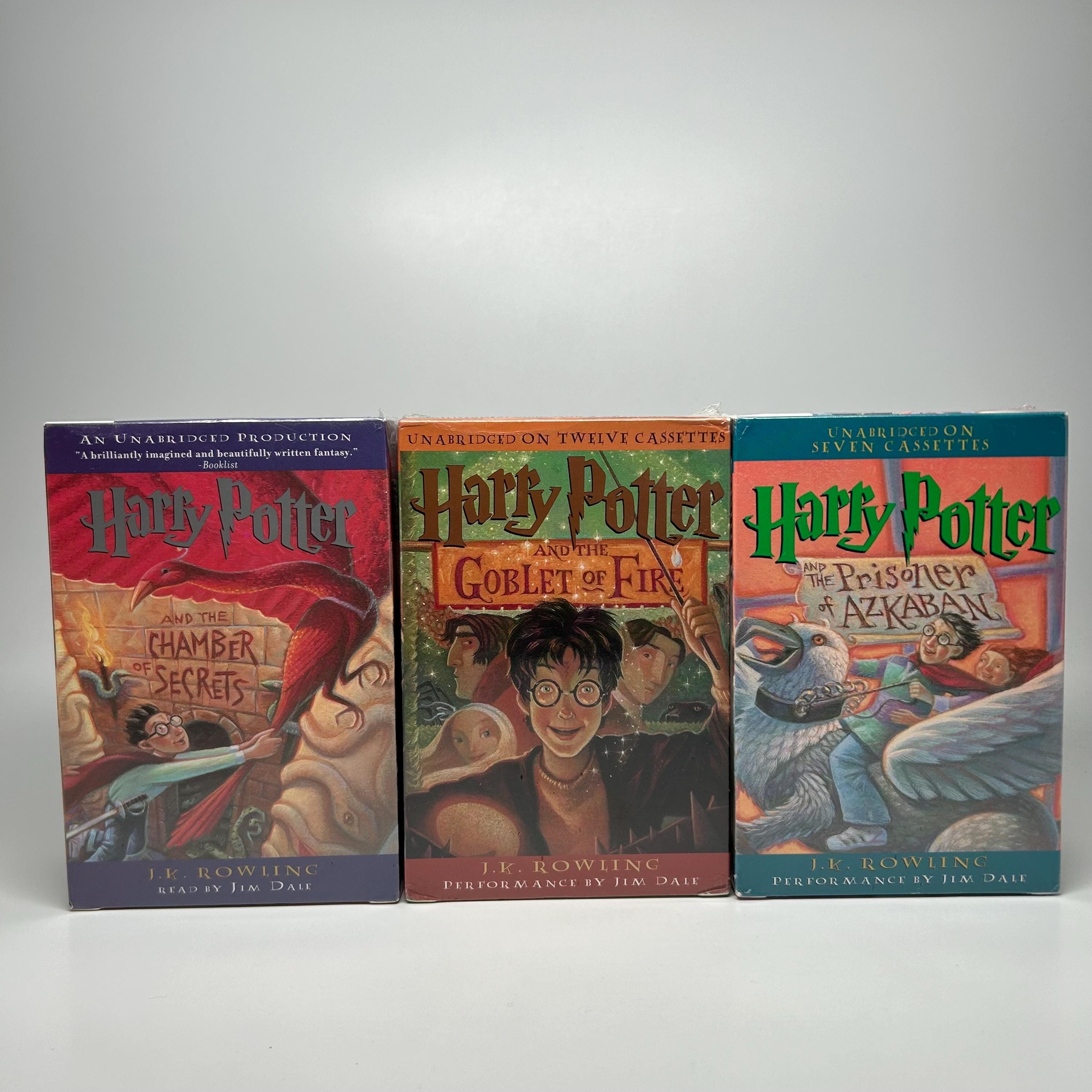 Harry Potter Unabridged Books 1-7 Cassette/cd You Choose