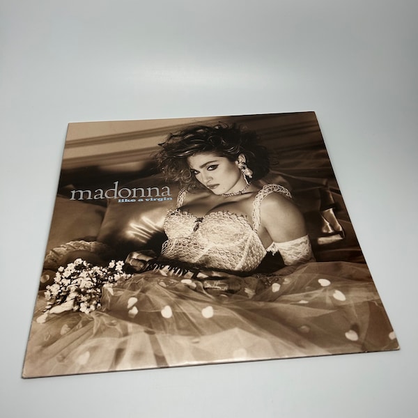 Madonna Like a Virgin (1984) Vinyl/LP w/Lyric Insert
