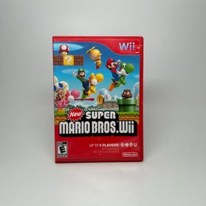 New Super Mario Bros. Wii Complete w/Manual *TESTED*