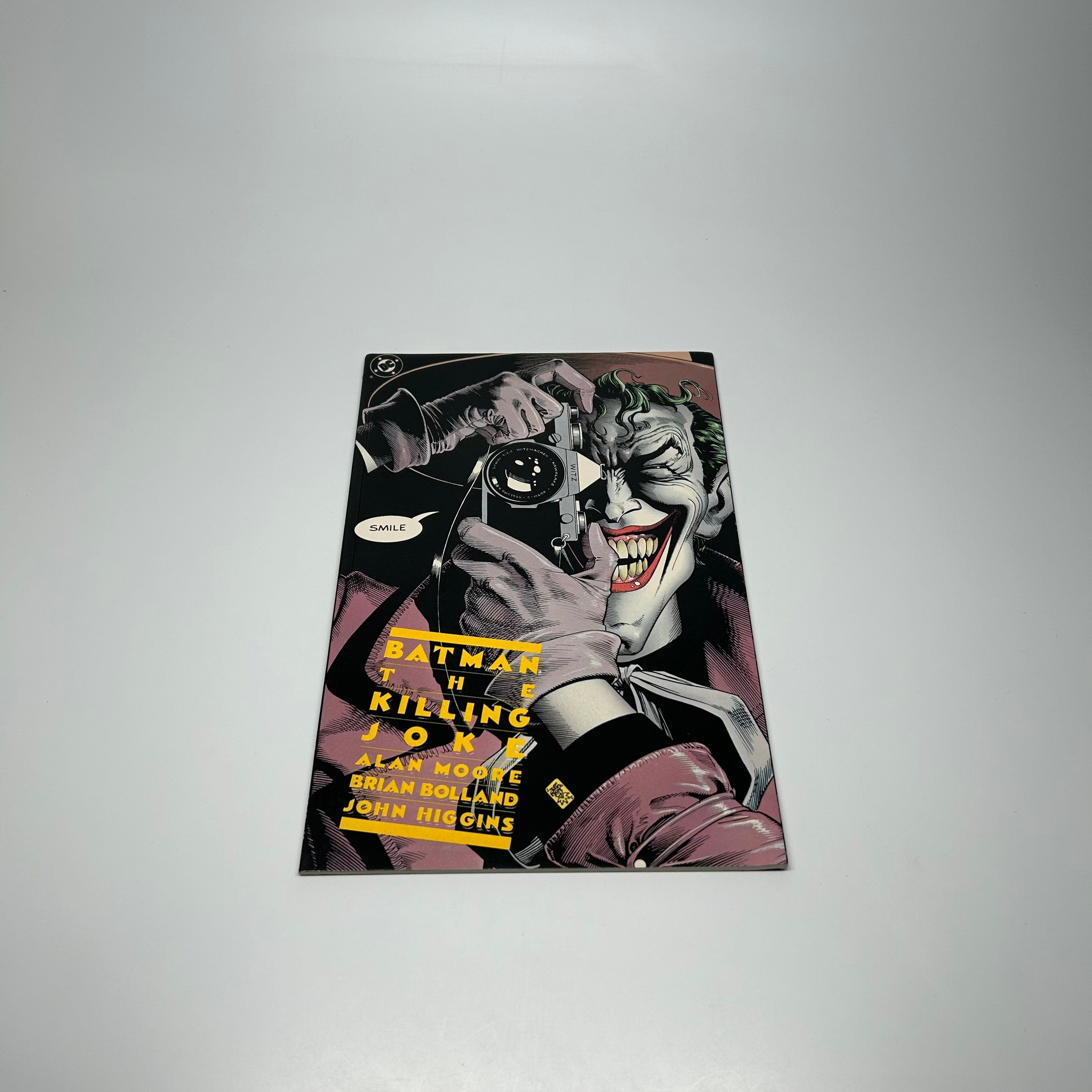 BRIAN BOLLAND rare JOKER & BATMAN art print COVER Portfolio Plate LAST ONE