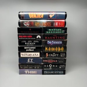 Vintage VHS /Thriller/Sci-Fi/Horror You Choose! *ALL TESTED*