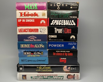 Vintage VHS Holiday/Horror/Thriller/Sci-Fi/You Choose! *ALL TESTED*