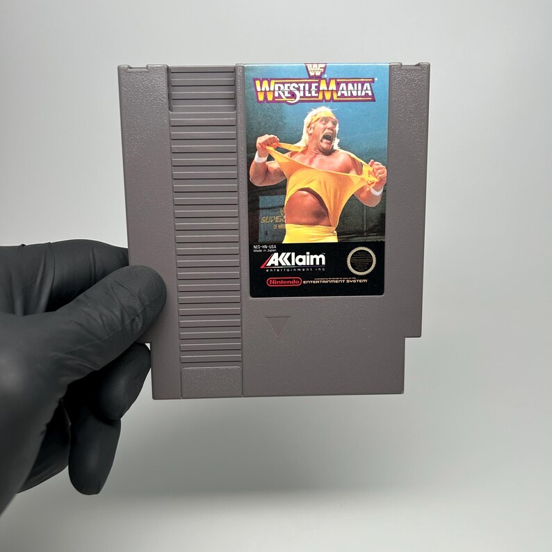 Wwf Handheld WWF Wrestlemania for the Nintendo NES (1989) *TESTED* Hulk Hogan - Etsy