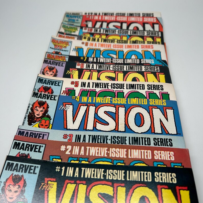 Vision and the Scarlet Witch #1-12 (1985) *complete* Key Issue 1st ...