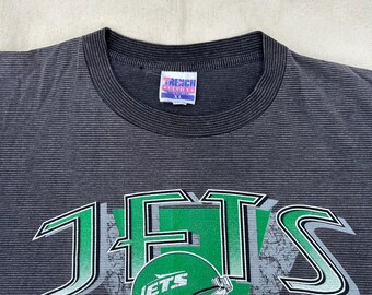 Vintage New York Jets T-shirt (c.1990's) Sz. XL *single
