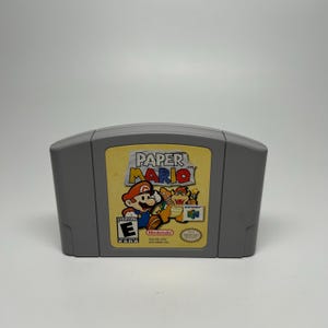 Paper Mario for the Nintendo 64 (2001) *Tested* Authentic