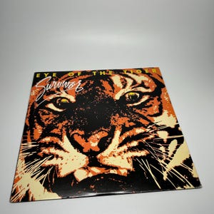 Survivor Eye of the Tiger (1982) Vinyl/LP w/Original Lyric Sheet