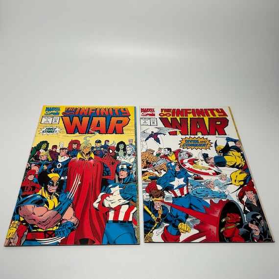 The Infinity War #1-6 (1992) Marvel Comics *complete* Key Issue - Etsy