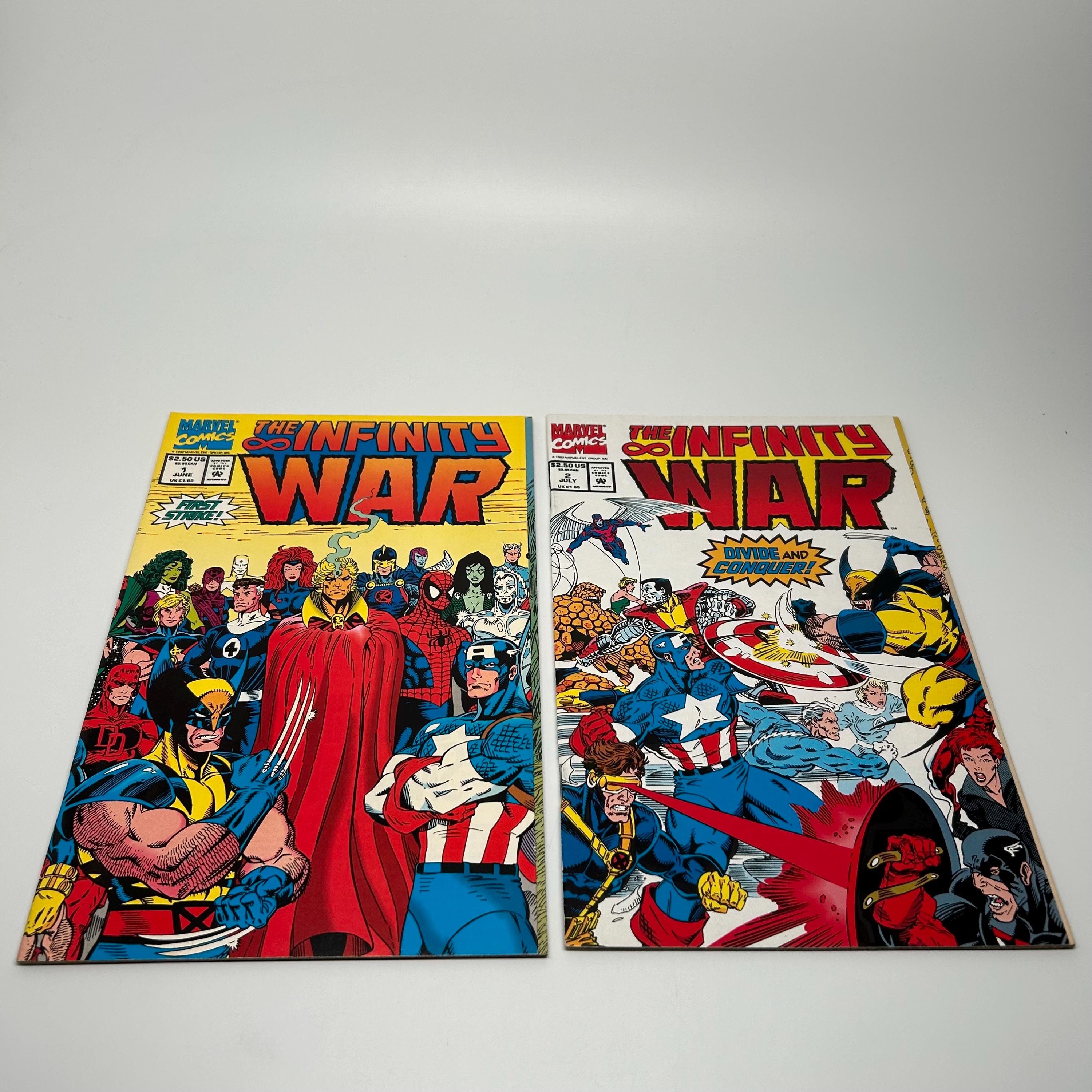 The Infinity War #1-6 (1992) Marvel Comics *complete* Key Issue - Etsy