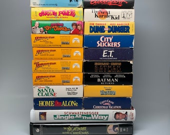 Vintage VHS Holiday/family /action/sci-fi/you Choose! *ALL