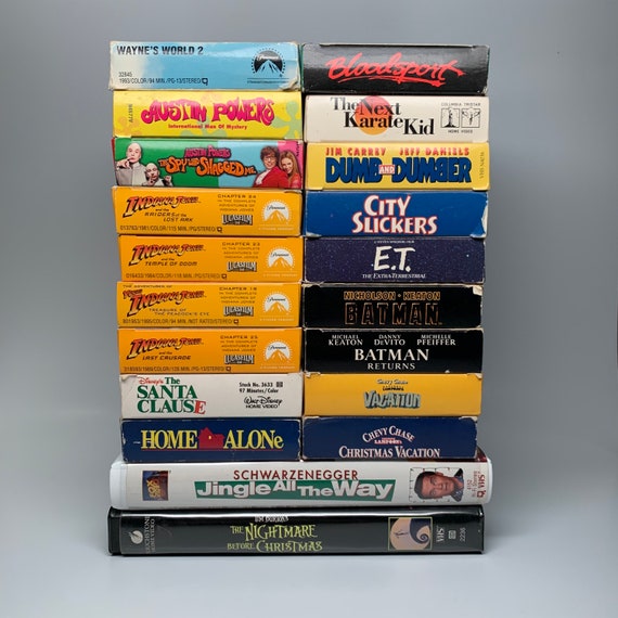 Vintage VHS Holiday/family /action/sci-fi/you Choose ALL TESTED - Etsy Vintage VHS Holiday/family /action/sci-fi/you Choose ALL TESTED - Etsy