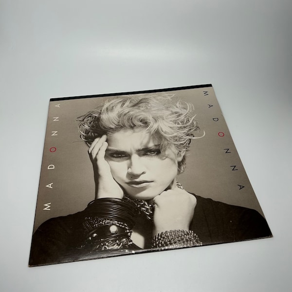 Madonna Self-Titled Debut Album (1983) Vinyl/LP w/Original Lyric Insert